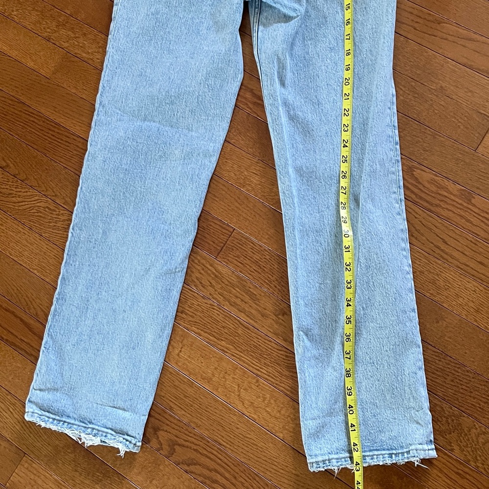 Abercrombie & Fitch The 90s Straight Ultra High Rise 28 / 6R - Picture 16 of 16